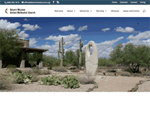 Tablet Screenshot of desertmissionumc.org